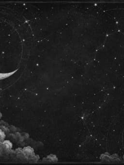 Grayscale Kindle preview of Vintage celestial map