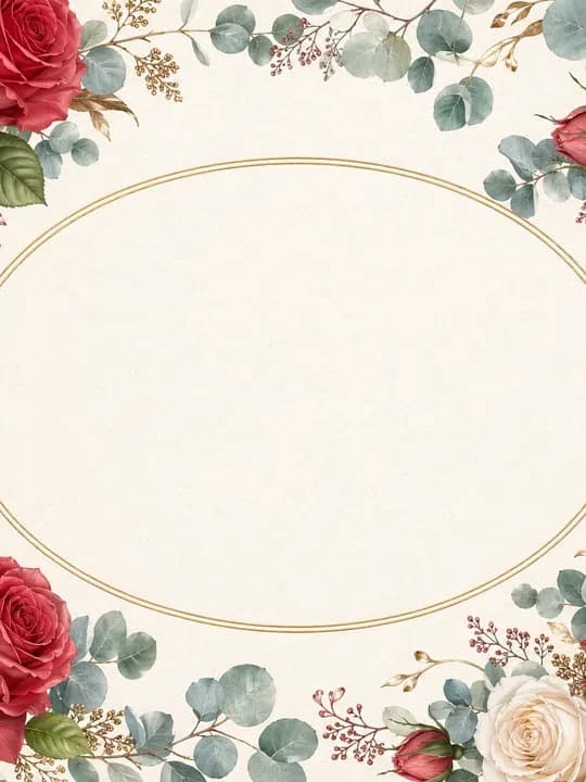 Soft floral monogram space Kindle screensaver idea in a giftable aesthetic, cropped for a portrait e-ink lock screen.
