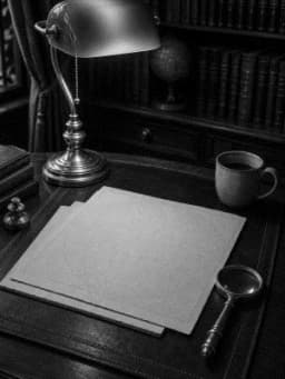 Grayscale Kindle preview of Emerald brass atlas desk